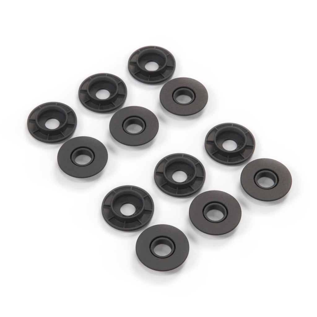 Volkswagen Jetta Golf Mk4 Passat B5 Floor Mat Carpet Retention Clip Set of 6 Black — view 6