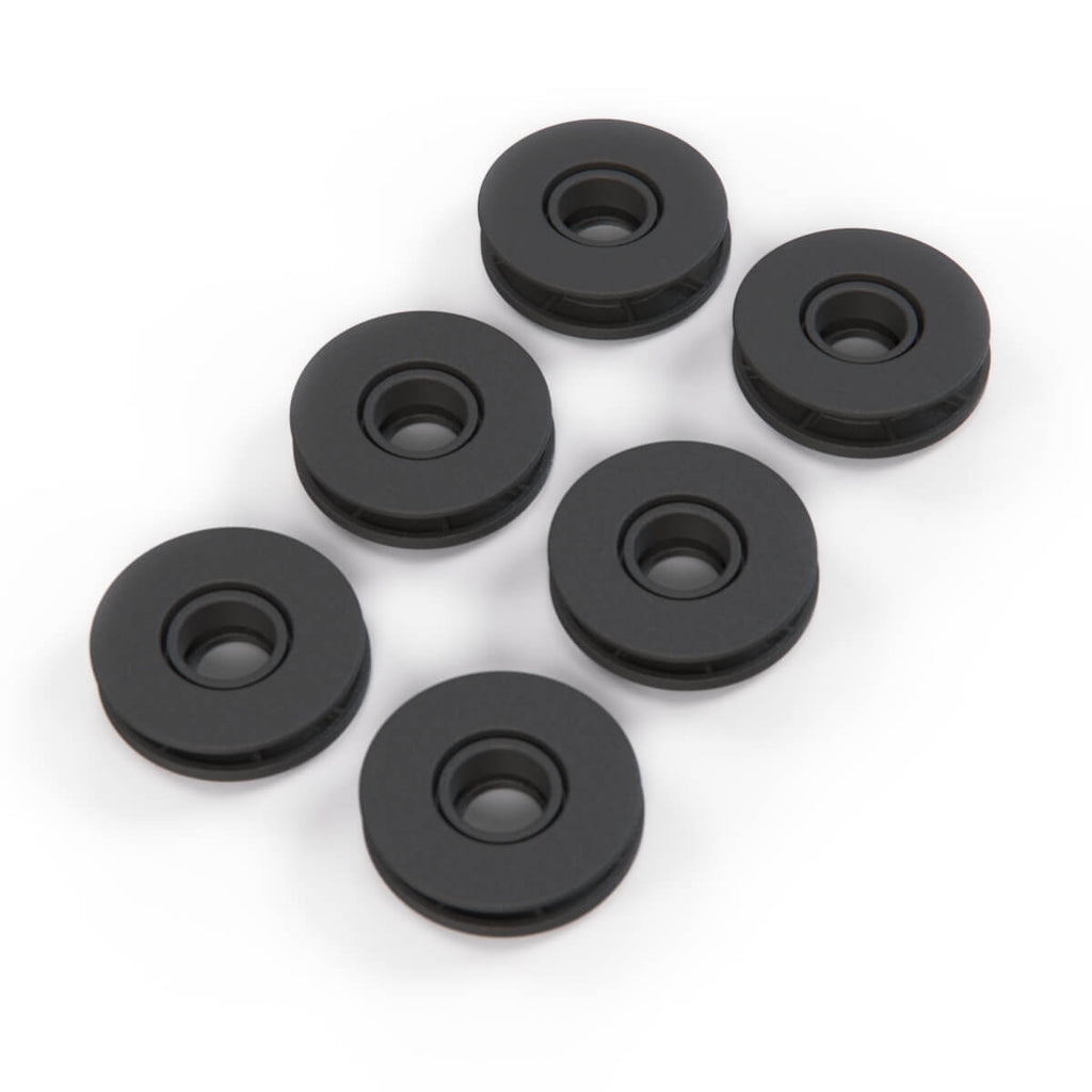 Volkswagen Jetta Golf Mk4 Passat B5 Floor Mat Carpet Retention Clip Set of 6 Black — view 4