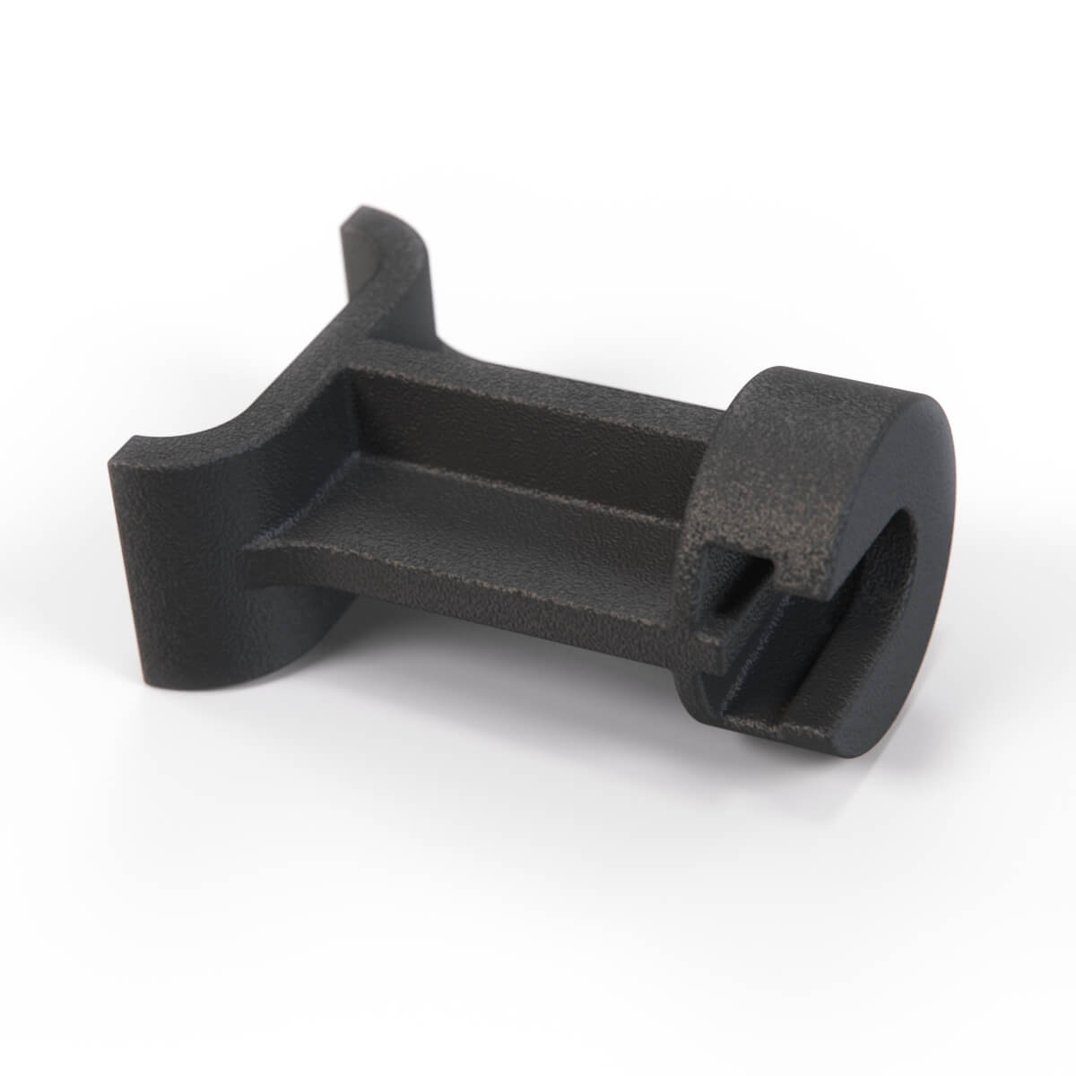 Volkswagen New Beetle Central Locking Switch Mechanism Bracket Black (1C0862247) — view 2