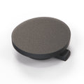 Volkswagen New Beetle Front Bumper Tow Hook Cover Cap Black or Primed (1C0807241A) — view 4