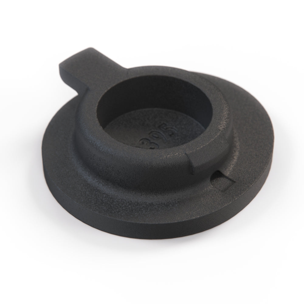 Volkswagen New Beetle Front Bumper Tow Hook Cover Cap Black or Primed (1C0807241A) — view 6