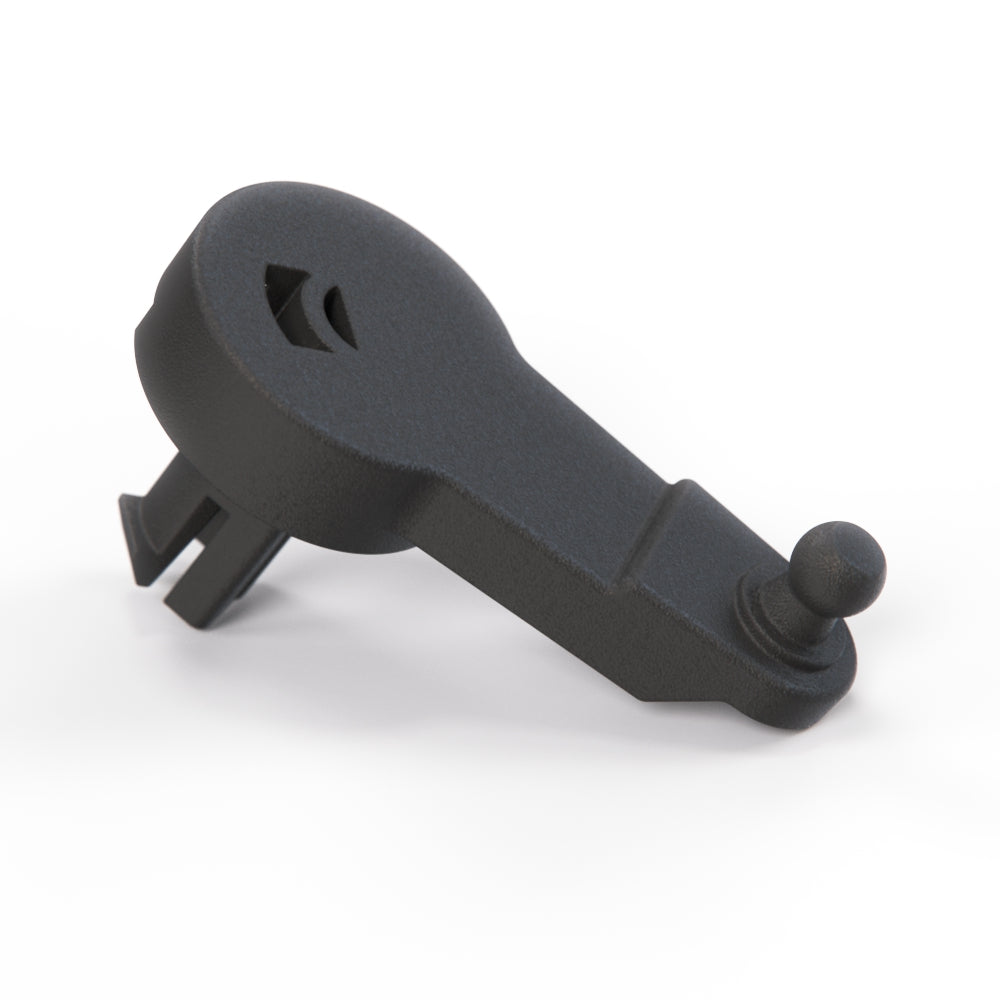 Volkswagen New Beetle Top Crank Arm Left or Right Black (1Y0871449A / 1Y0871450A) — view 2
