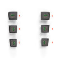 Volkswagen Passat B6 Shifter Trim Button Blank with USB Charger 6 Versions Black (3C0864263)