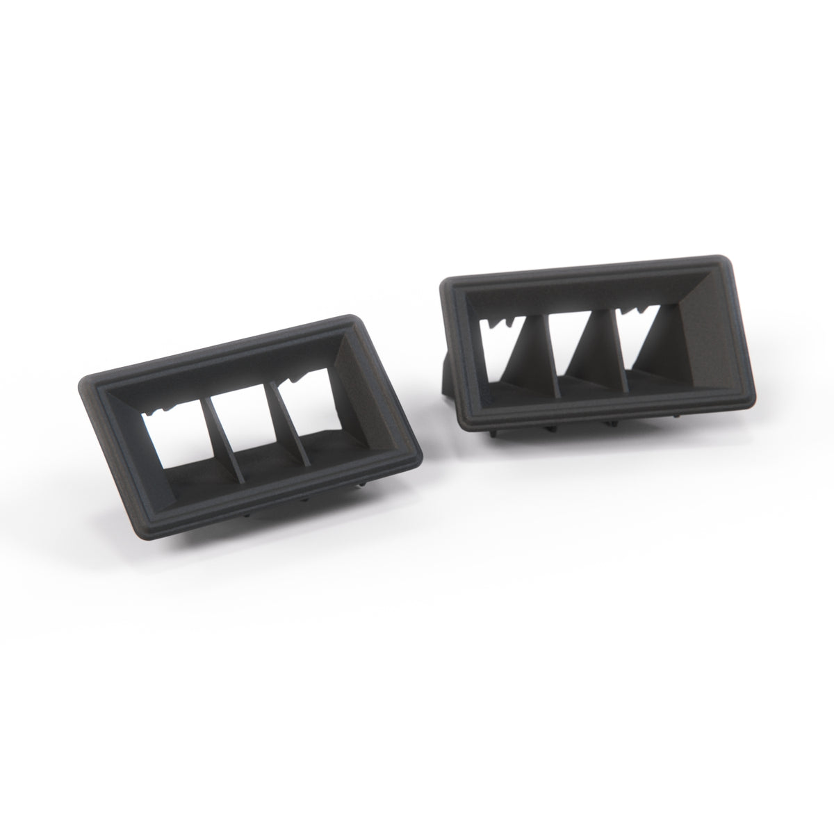Volkswagen Passat Quantum Santana Air Vent Nozzles Set of 2 Left and Right Black (321819705F & 321819706D) — view 2