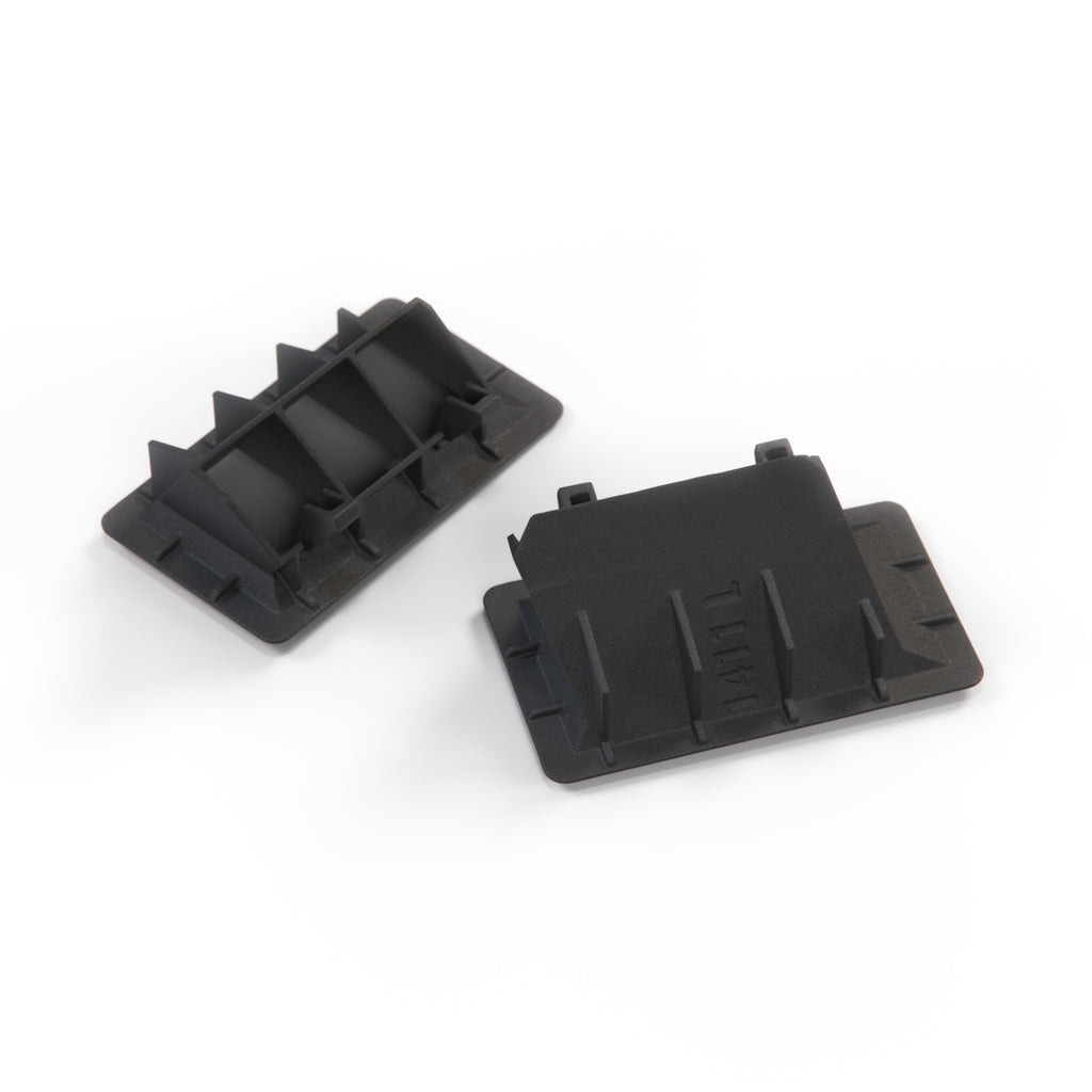 Volkswagen Passat Quantum Santana Air Vent Nozzles Set of 2 Left and Right Black (321819705F & 321819706D) — view 3