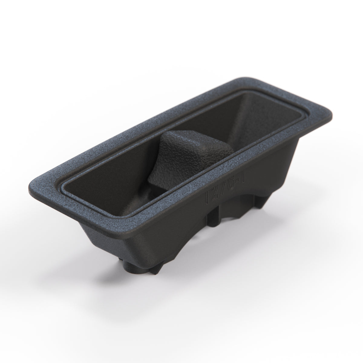 Volkswagen Passat Santana Audi 100 5000 Rear Seat Folding Mechanism Knob & Surround Trim Black (435885661 & 331885691) — view 2