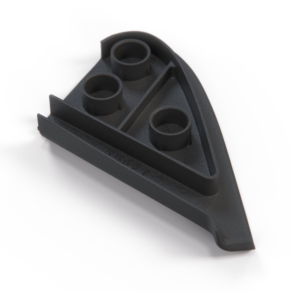 Volkswagen Passat Santana Door Side Mirror Cover Left or Right Black (321837993A / 321837994) — view 3