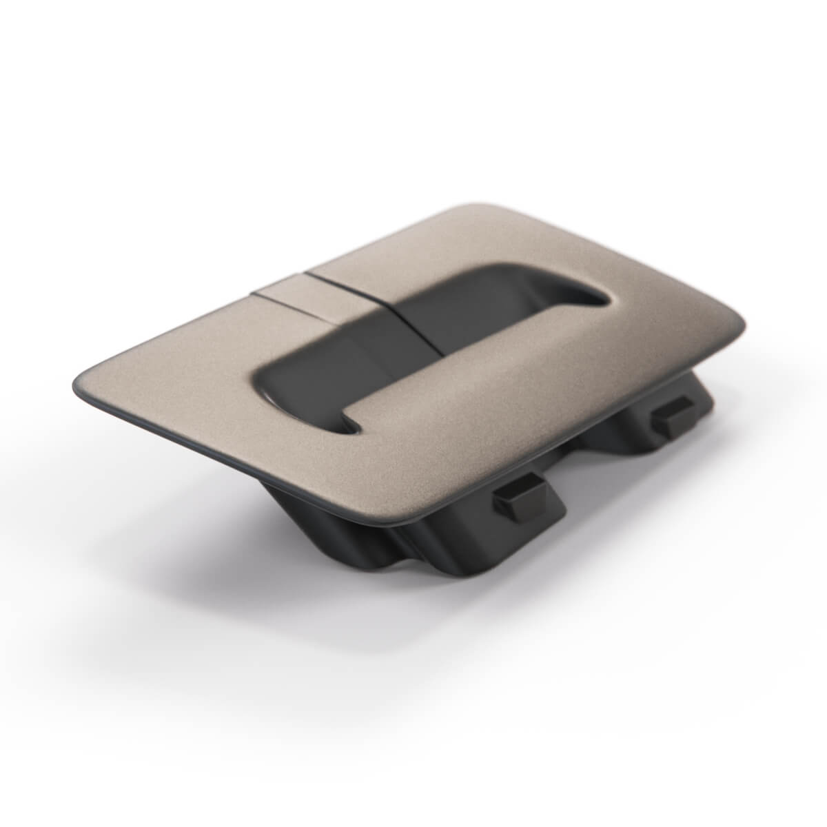 Volkswagen Phaeton Central Seat Belt Trim Cover Rear Seat Bench — view 5