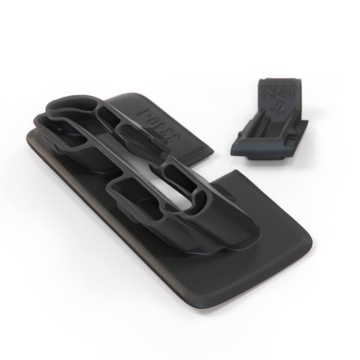 Volkswagen Phaeton Central Seat Belt Trim Cover Rear Seat Bench — view 8