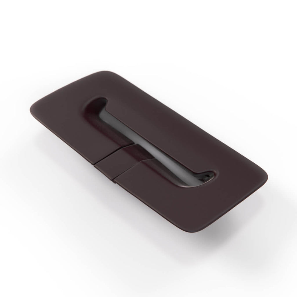 Volkswagen Phaeton Central Seat Belt Trim Cover Rear Seat Bench — view 2
