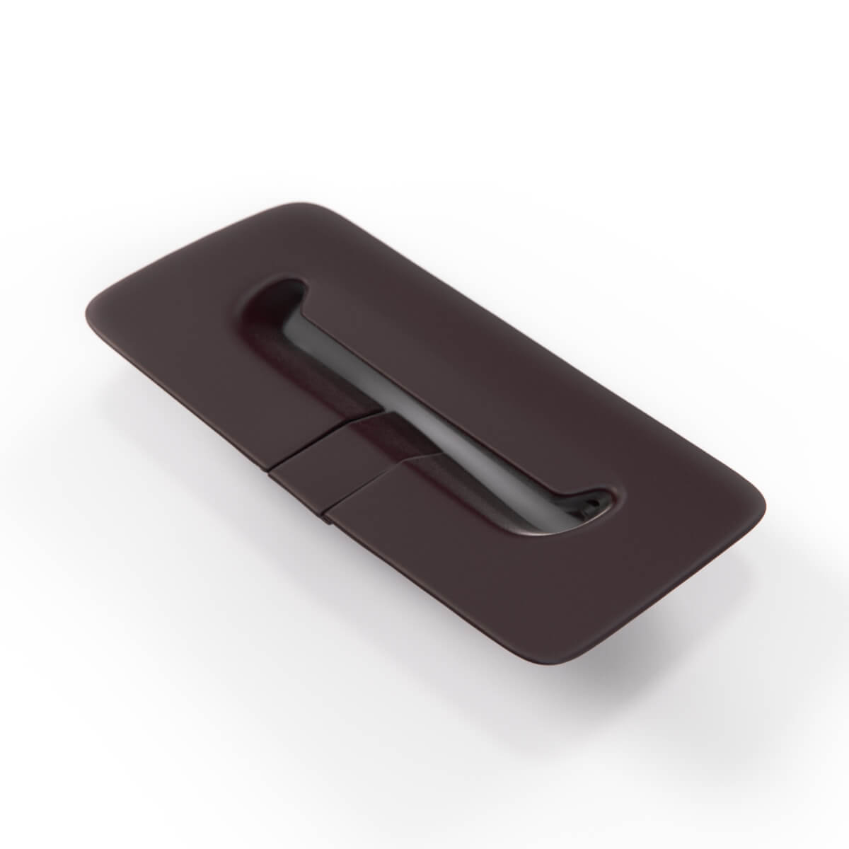 Volkswagen Phaeton Central Seat Belt Trim Cover Rear Seat Bench — view 2