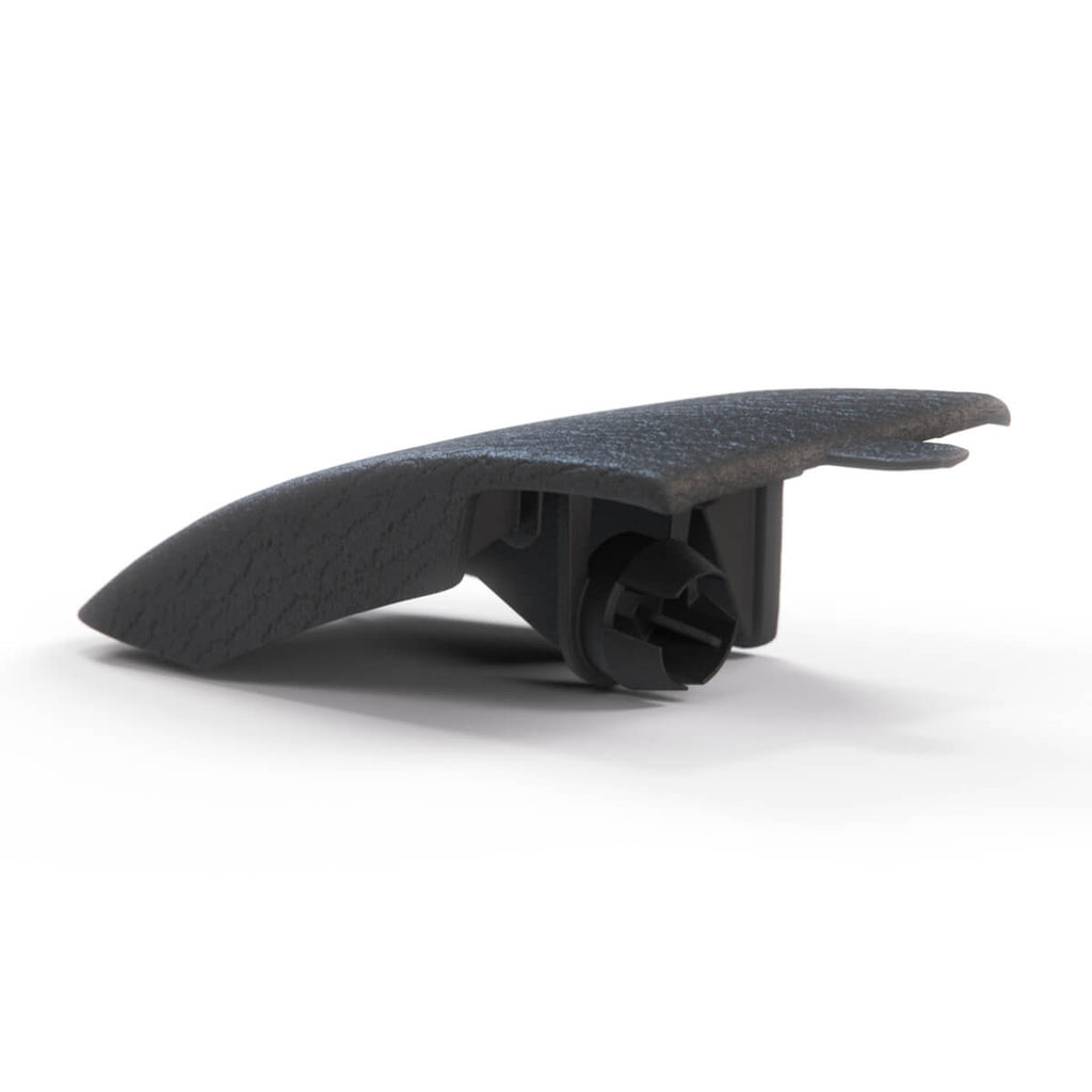Volkswagen Polo 86c 2f Dashboard Former Choke Bulge Cover Black (867857367) — view 3