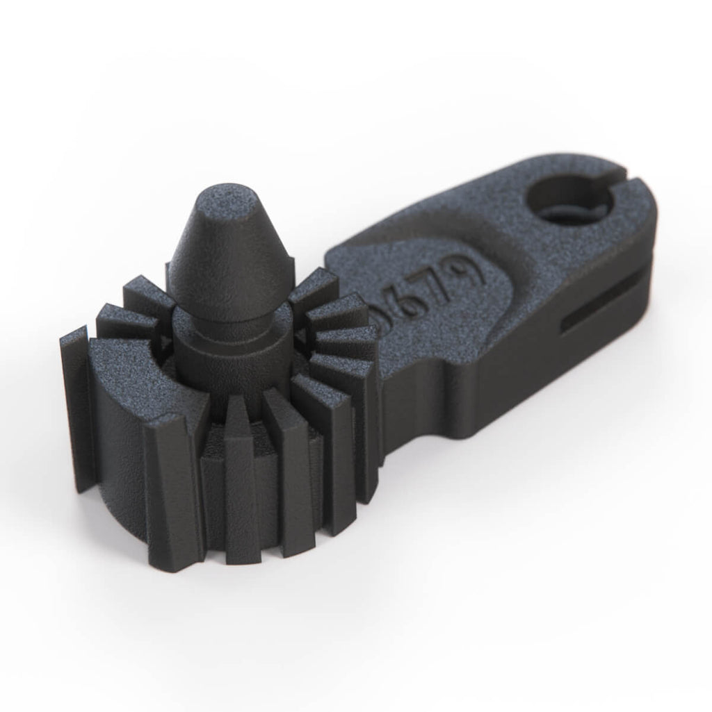 Volkswagen Polo V Bonnet Release Handle Insert Black (1J1823533B) — view 2