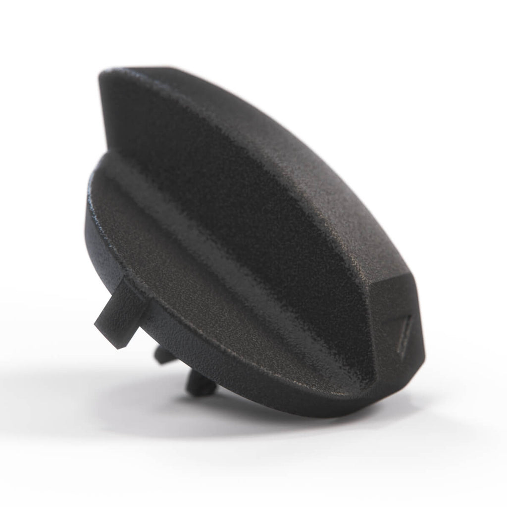 Volkswagen Polo Vento Jetta Touran Rear Roof Reading Light Knob Switch Primed or Black (6Q0947291A) — view 2