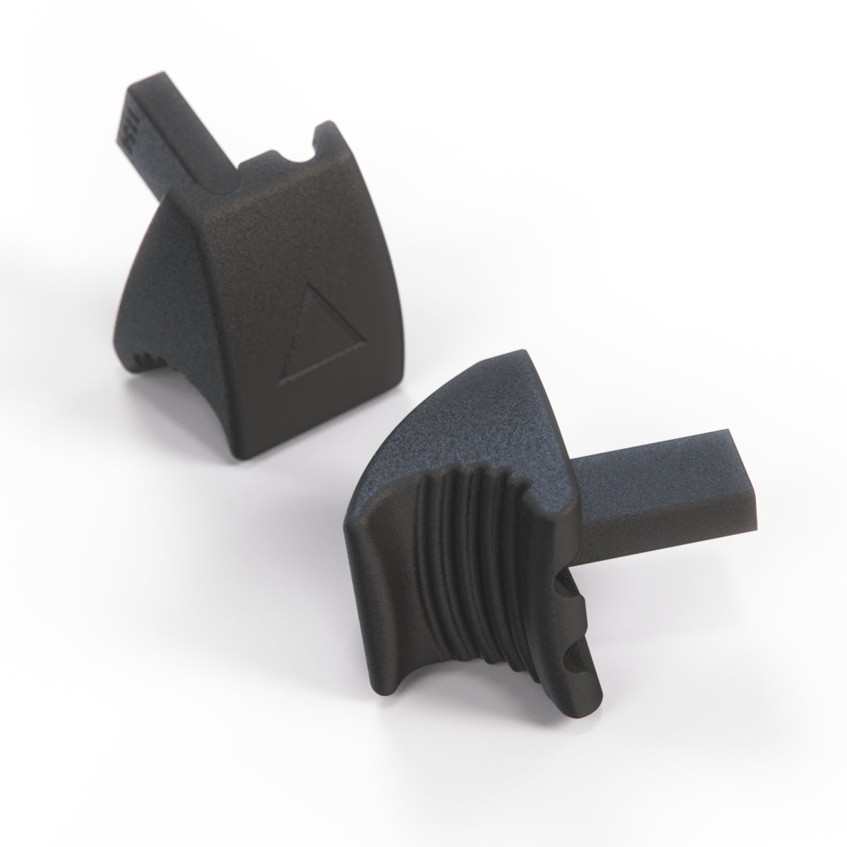 Volkswagen/Porsche Seat Release Knob Set of 2 Black (113881633E) — view 2