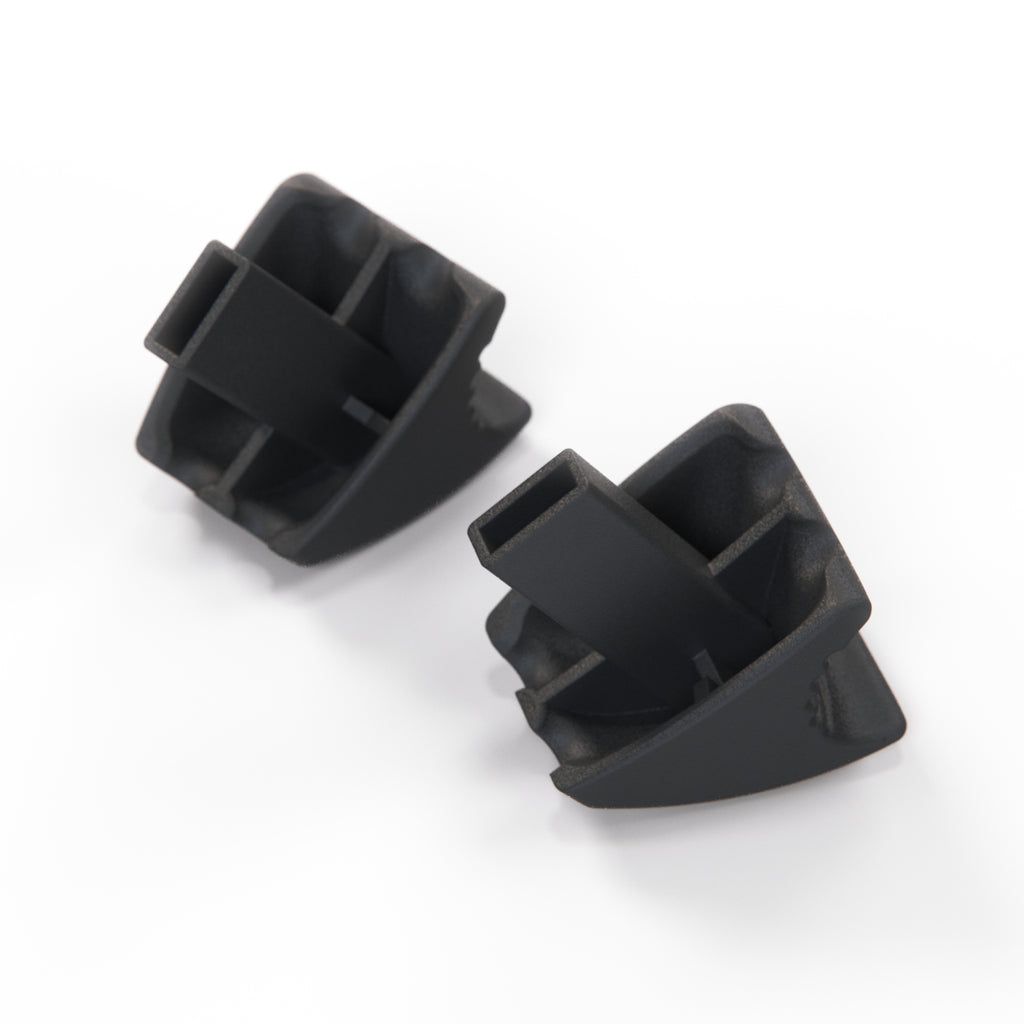 Volkswagen/Porsche Seat Release Knob Set of 2 Black (113881633E) — view 3