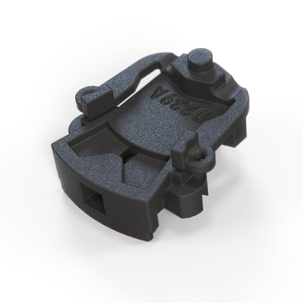 Volkswagen Transporter T2 Turn Signal Switch Housing for 5mm or 6mm Stalk Black (211953513J / 211953509H) — view 3