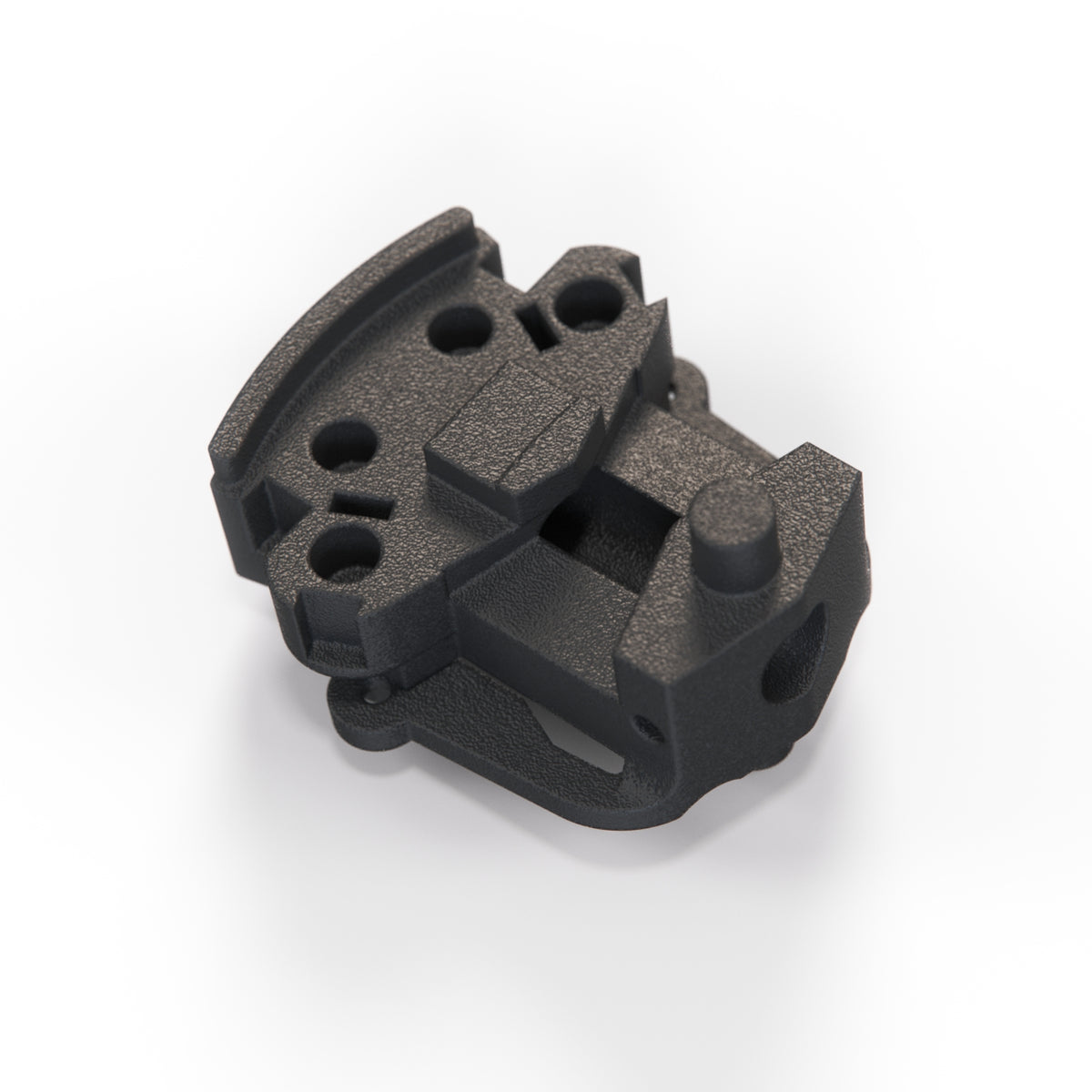 Volkswagen Transporter T2 Turn Signal Switch Housing for 5mm or 6mm Stalk Black (211953513J / 211953509H) — view 4