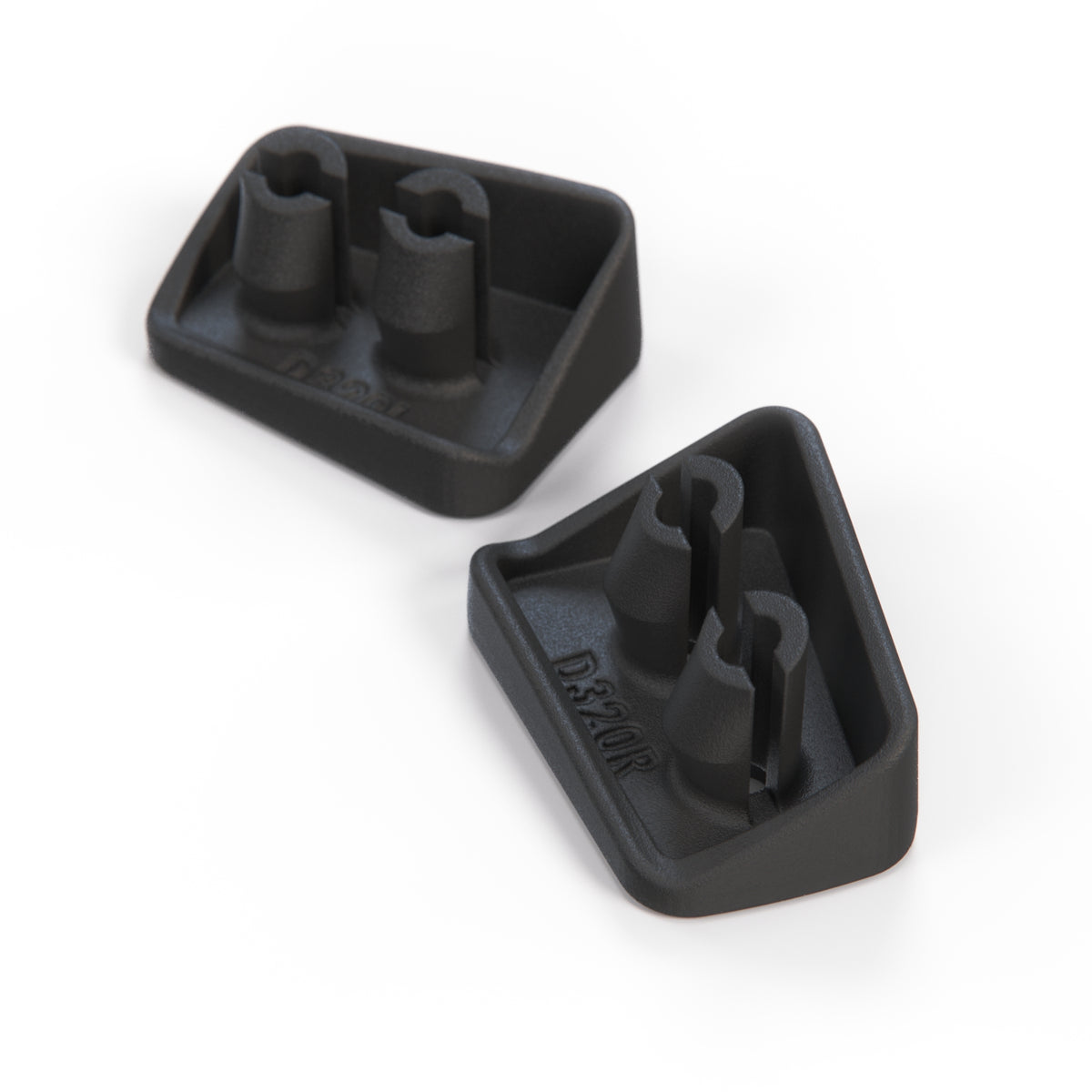 Volkswagen Transporter T3 A Pillar Grab Handle Wedge Left and Right Black (251857615 / 251857616) — view 3