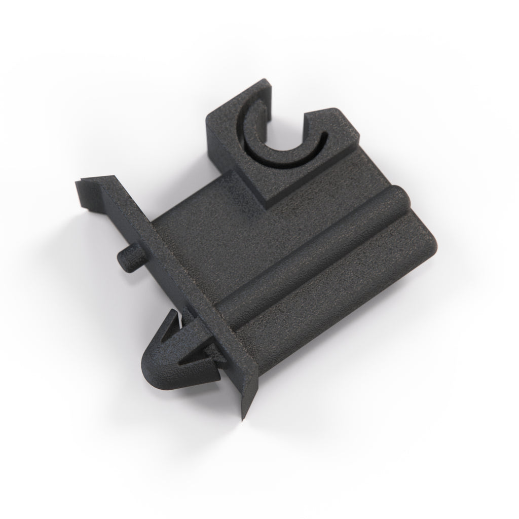 Volkswagen Transporter T3 Clip Brake Line Pipe Holder Black (251611767B) — view 2