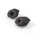 Volkswagen Transporter T3 Expanding Nut for Front Door Armrest Set of 2 Black (255867199)