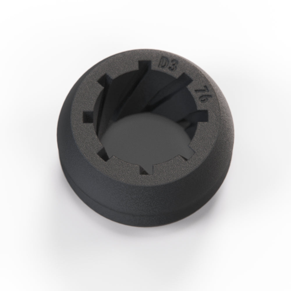 Volkswagen Transporter T3 Reinforced Shift Rod Socket Bush Black (251711207E) — view 3