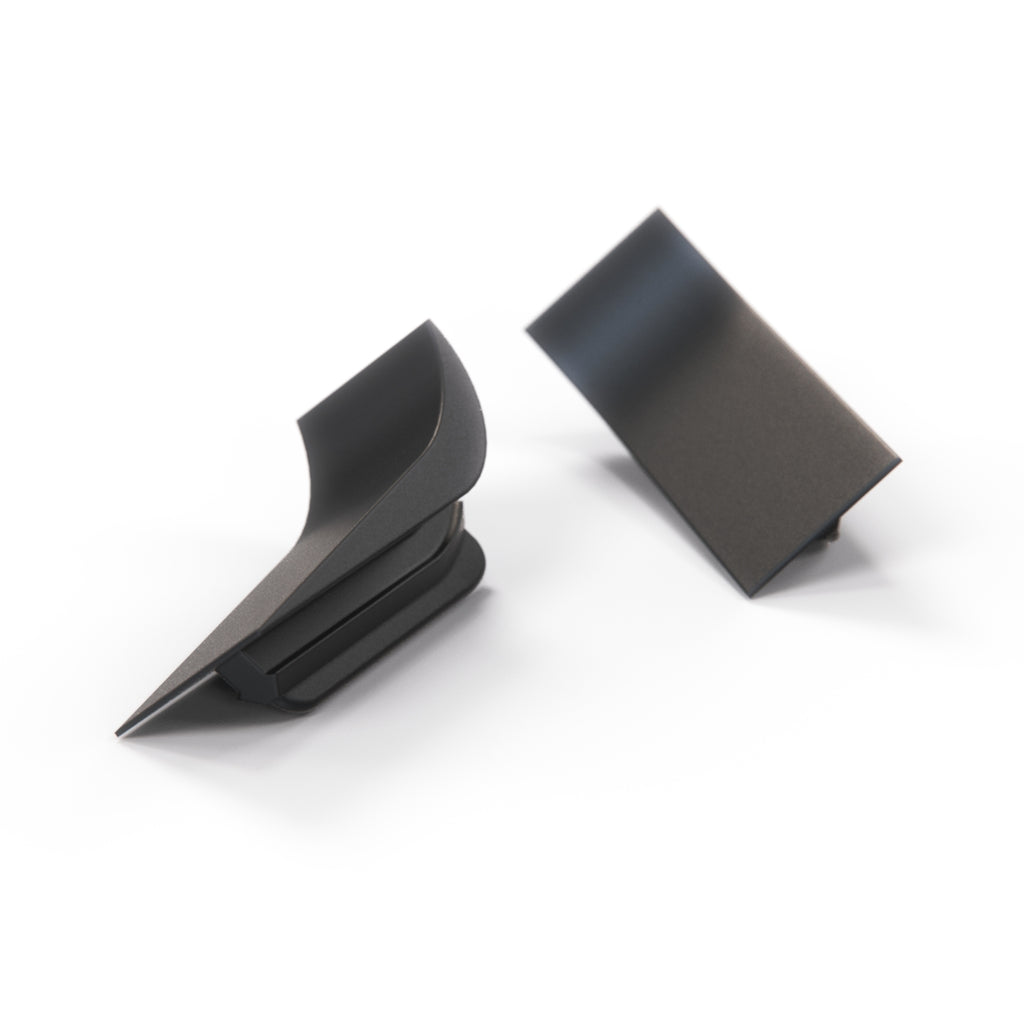 Volkswagen Transporter T3 Sliding Door Bump Stoper Set of 2 Black (251843876) — view 2