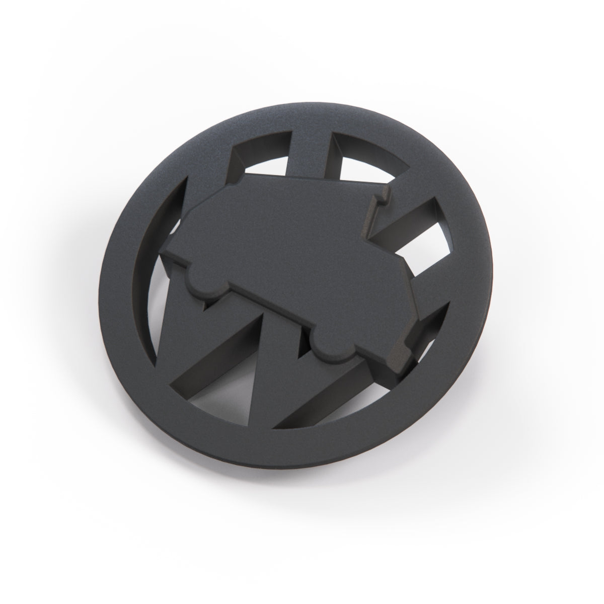 Volkswagen Transporter T3 Tailgate Westy Emblem Badge Black (251853601C)