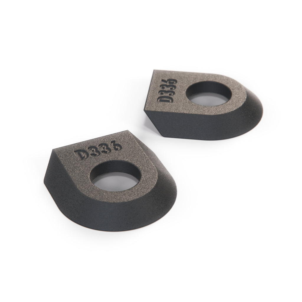 Volkswagen Transporter T3 Wiper Spindle Spacer Ring Pair Set of 2 RHD Black (252955251) — view 3