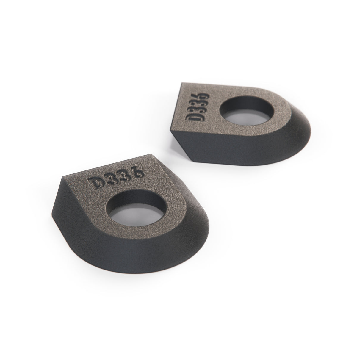 Volkswagen Transporter T3 Wiper Spindle Spacer Ring Pair Set of 2 RHD Black (252955251) — view 3