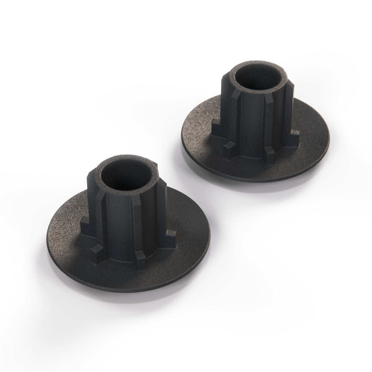 Volkswagen Transporter T4 Seat Armrest Screw Plug Cap Set of 2 Primed or Black (7D0881979) — view 3