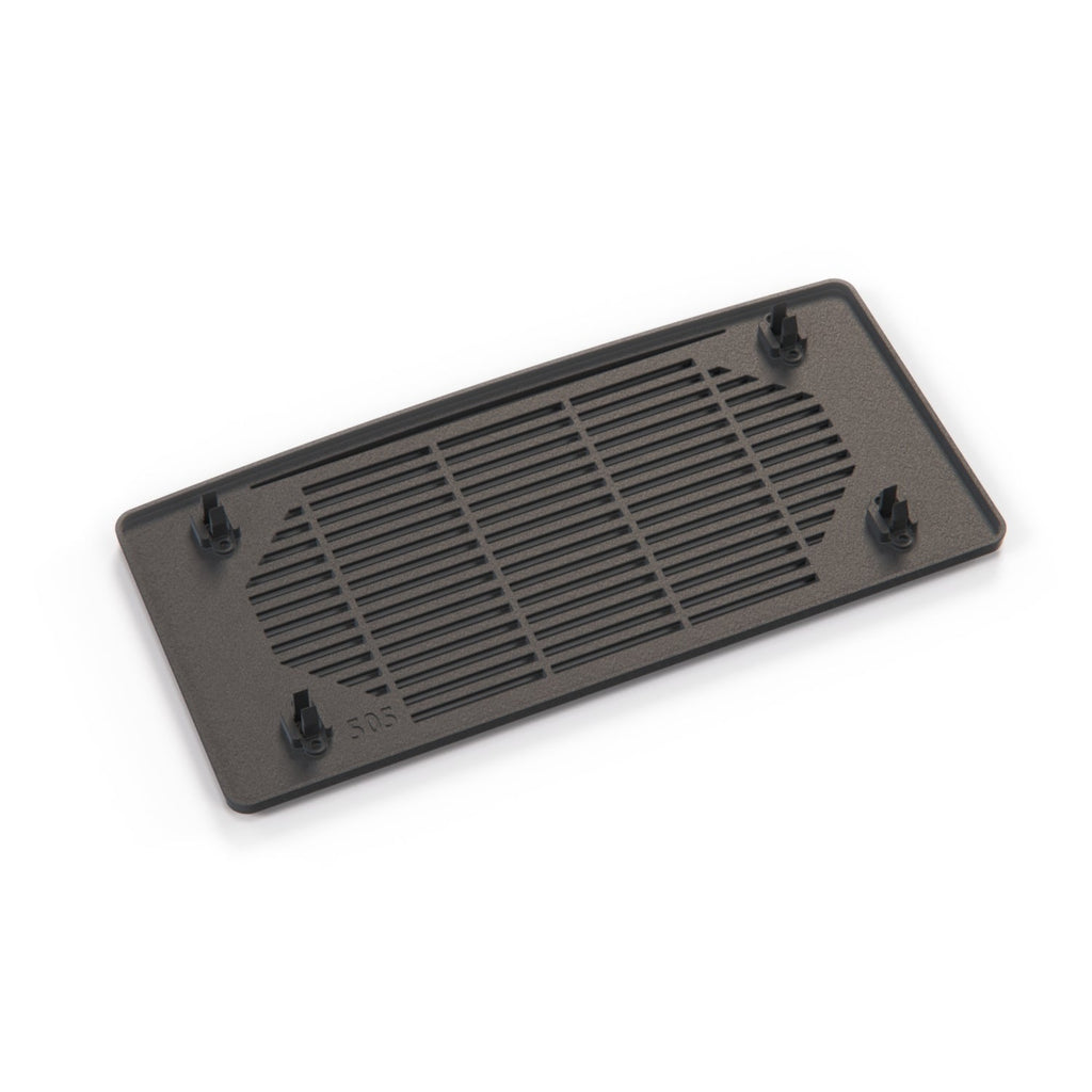 Volvo 240 Dashboard Dash Front Center Speaker Grill Cover Black 1307095 — view 2