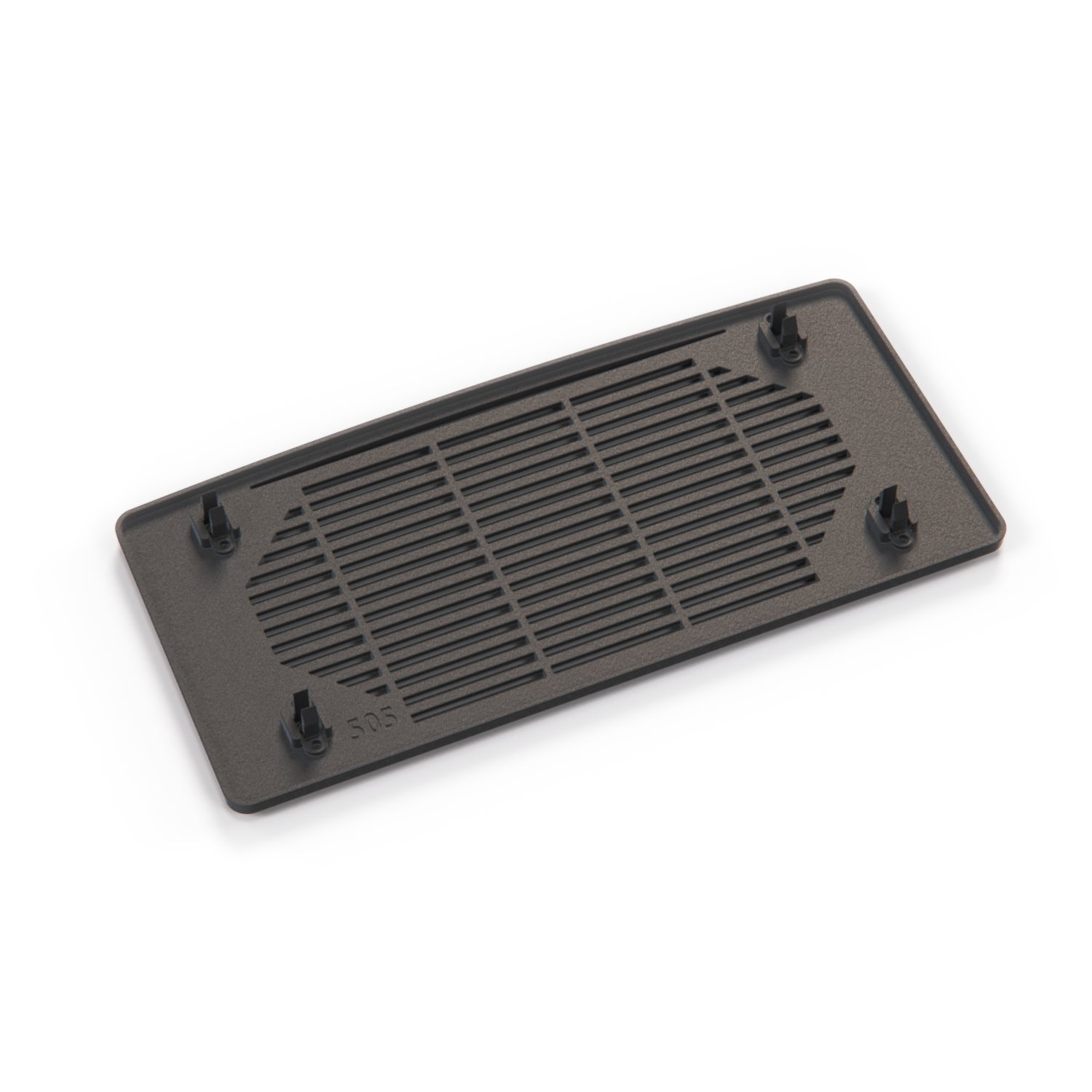 Volvo 240 Dashboard Dash Front Center Speaker Grill Cover Black 1307095 — view 2