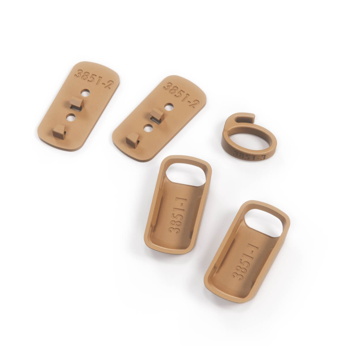 Volvo 240 Roof Grab Handle Cover / Washer / Hook Set All Colours 1207712 + (1204598) — view 3
