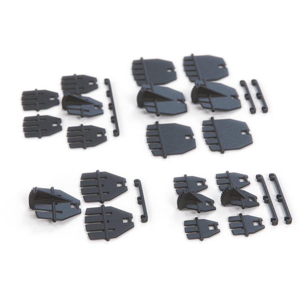 Volvo 480 Air Vent Repair Kit Stick And Holder Compartments For 6 Grilles — view 2