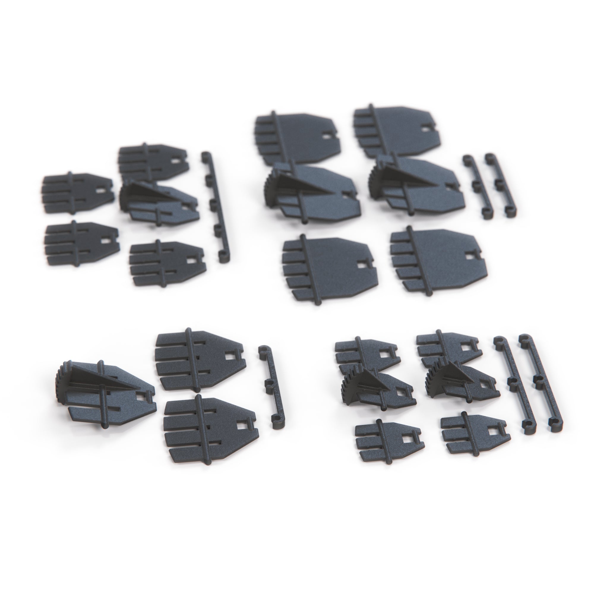 Volvo 480 Air Vent Repair Kit Stick And Holder Compartments For 6 Grilles — view 2