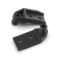 Volvo 480 Hinge Bracket, Pop-Up Headlight Set of 2 Black 3410860 1031256 — view 2