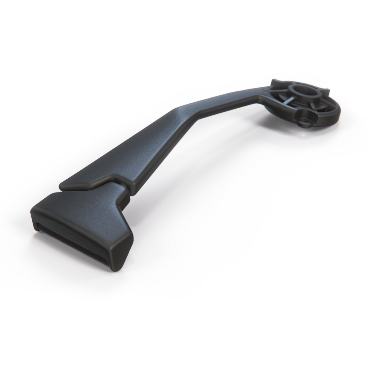 Volvo 480 Seat Belt Extending Arm Cover Left or Right Black Saddle or Gray (3450814 / 3450816 & 3450818 & 3450820) — view 9