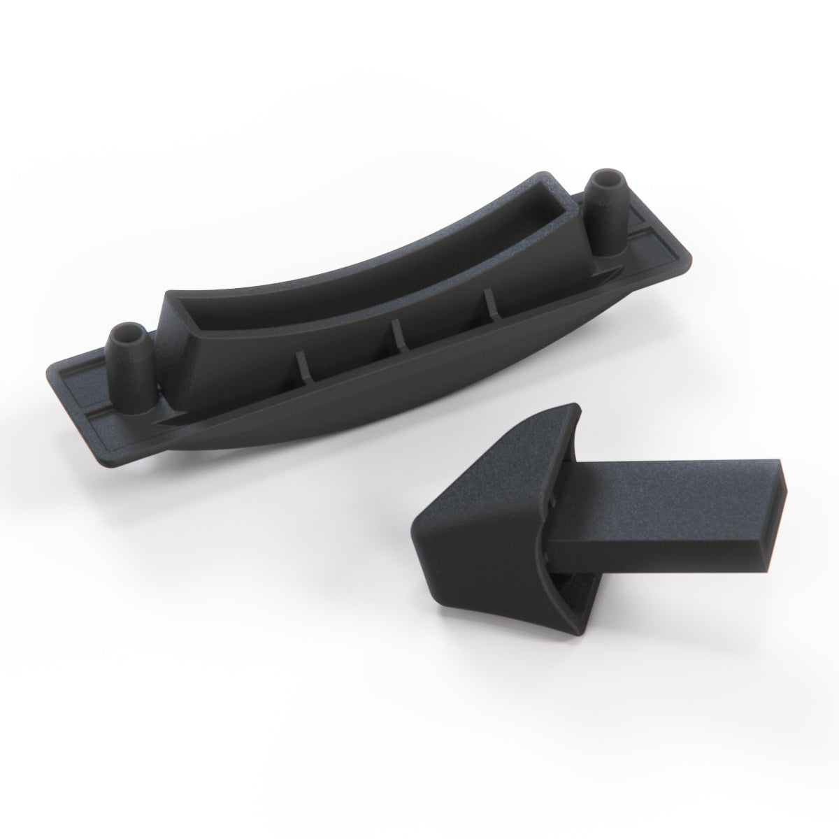 Volvo 480 Seat Inclinasion Knob And Cover Black 3465972 & 3413012 — view 3