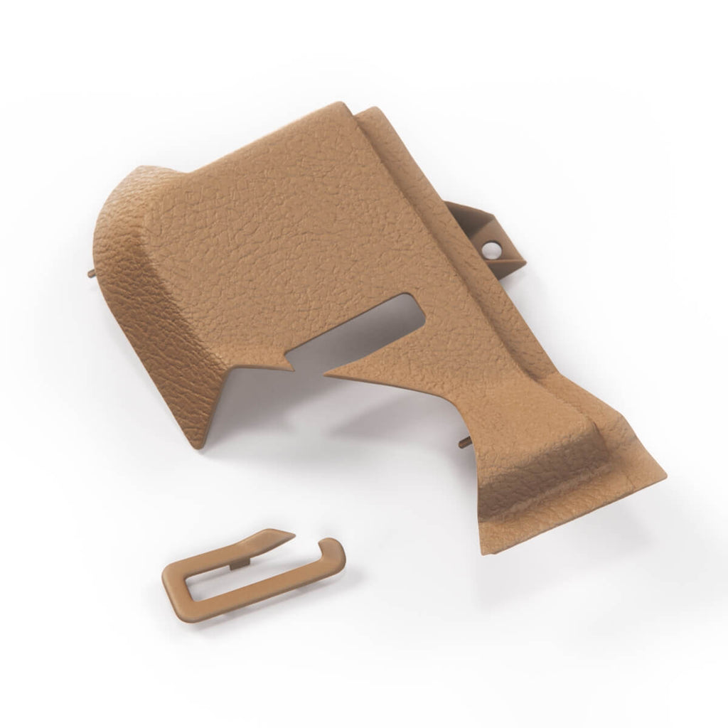 Volvo 740 940 Sedan Rear Seat Belt Trim Cover All Colours Left or Right (1379657) — view 2