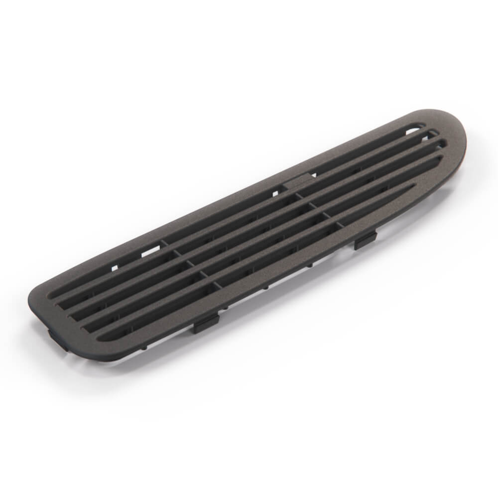 Volvo 850 850R Left Bumper Grille Trim Black (6817834) — view 3