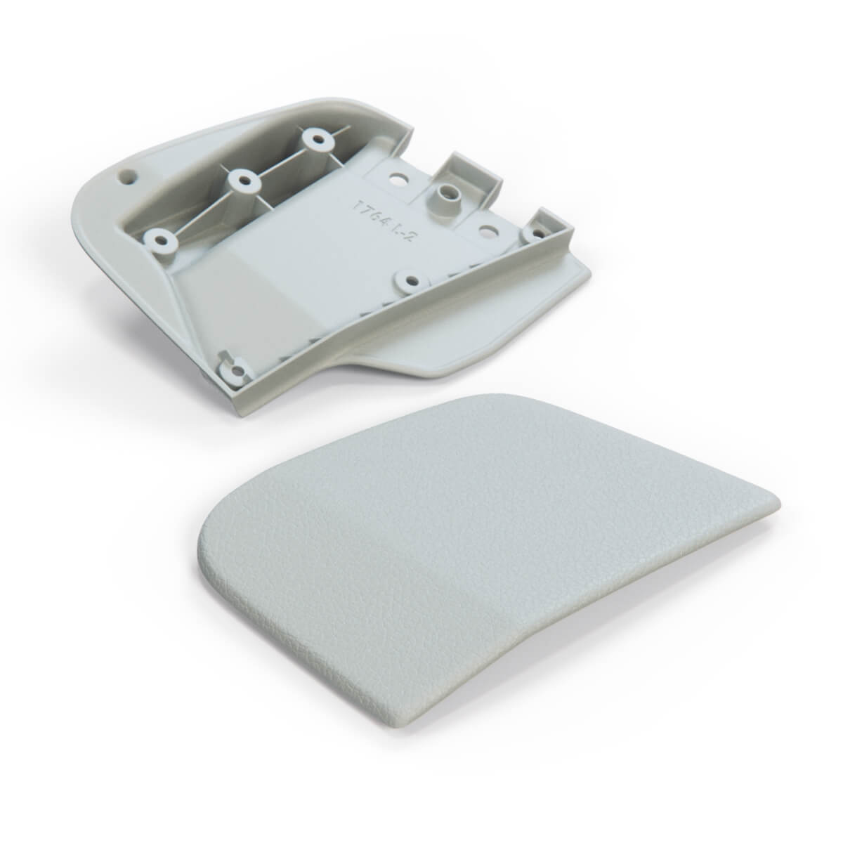 Volvo C70 Convertible MK1 Top Flap Mechanism Cover Left or Right All Colours (39961404 / 39961432) — view 3
