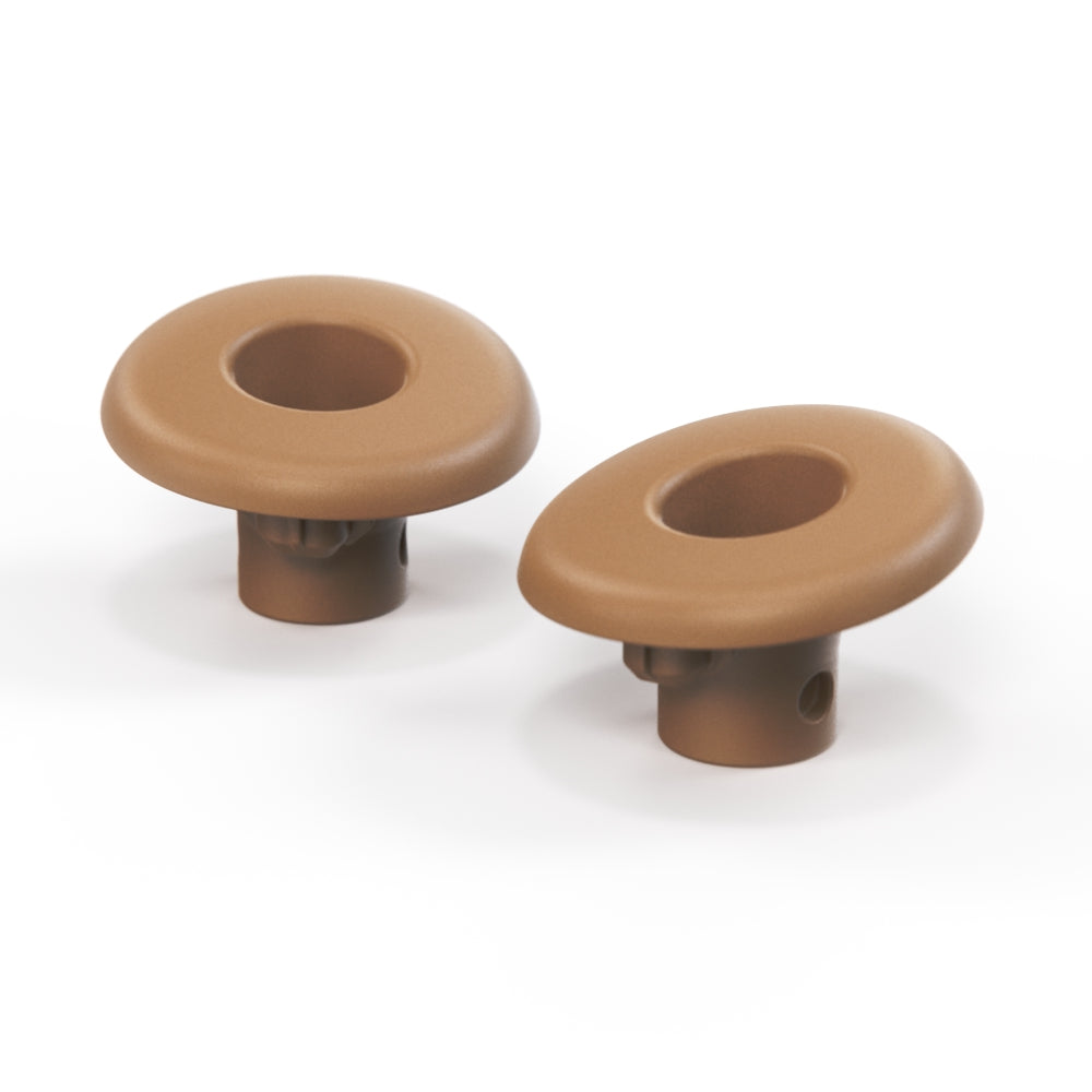 Volvo C70 Windscreen Plug Set of 2 Left and Right Black or Saddle (39975745 & 39975756) — view 2
