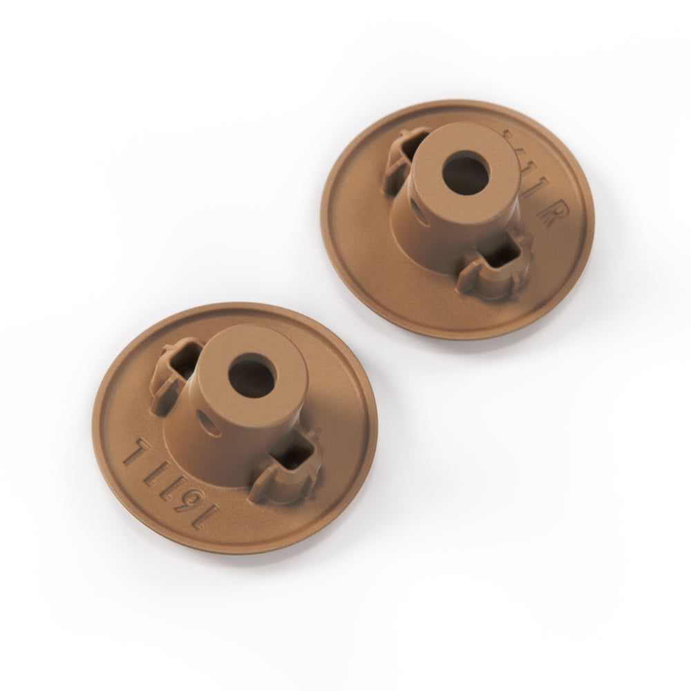 Volvo C70 Windscreen Plug Set of 2 Left and Right Black or Saddle (39975745 & 39975756) — view 3