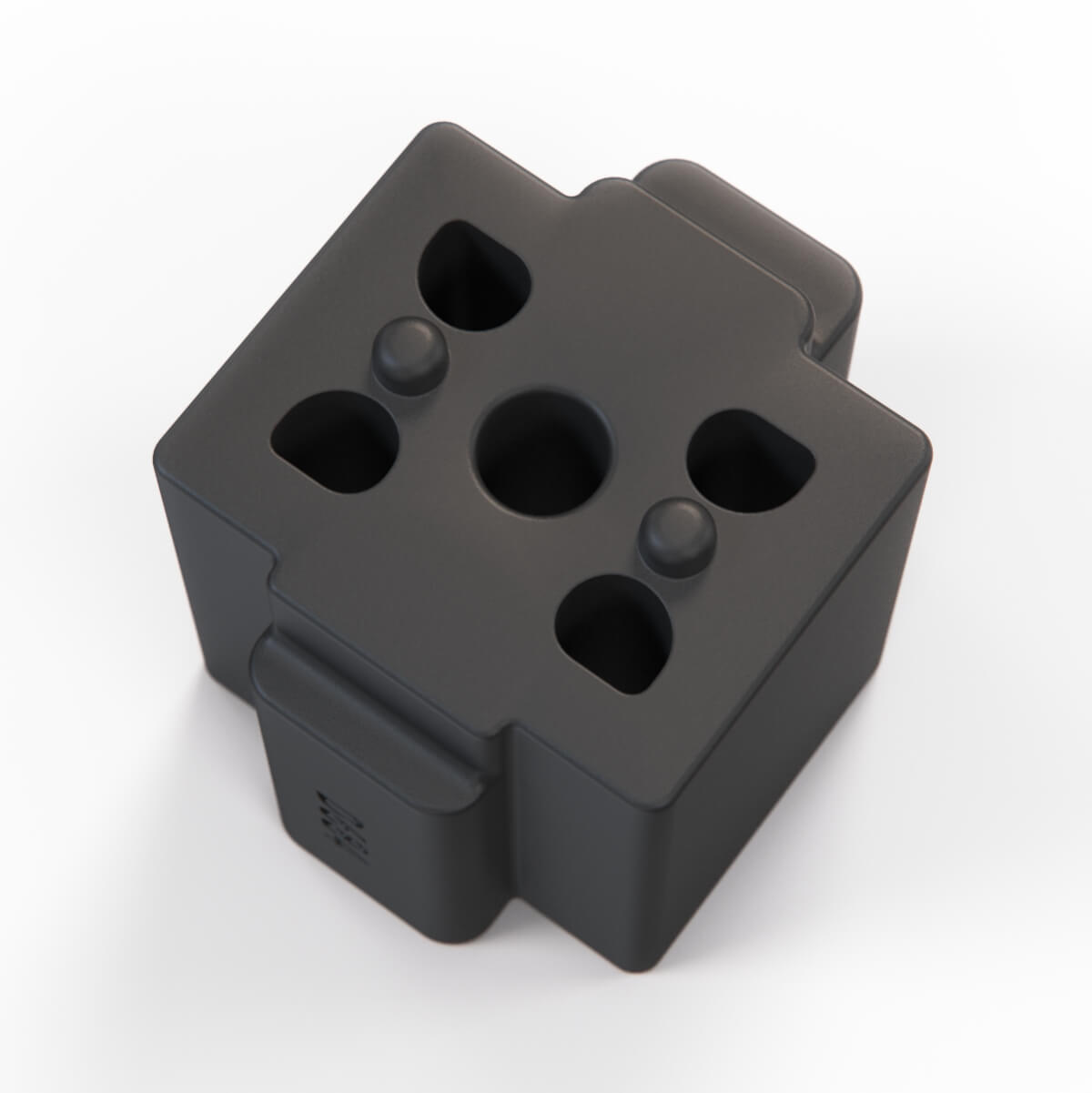 Volvo S60 S80 V70 XC70 Upper Engine Mount Bushing Black (30680770) — view 3
