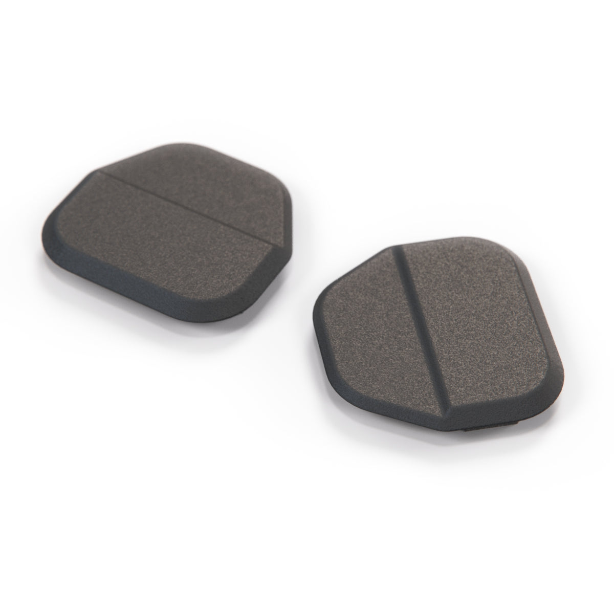 Volvo S70 Front Door Handle Inner Trim Screw Cover Set of 2 Black (6806030) — view 2
