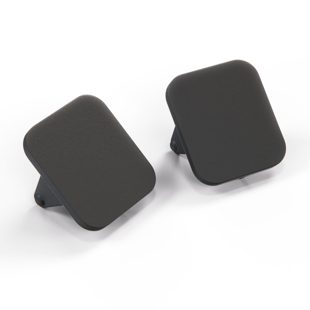 Volvo S70 V70 C70 Interior Door Pull Screw Cover Set of 2 Black Gray or Saddle (9420733) — view 5