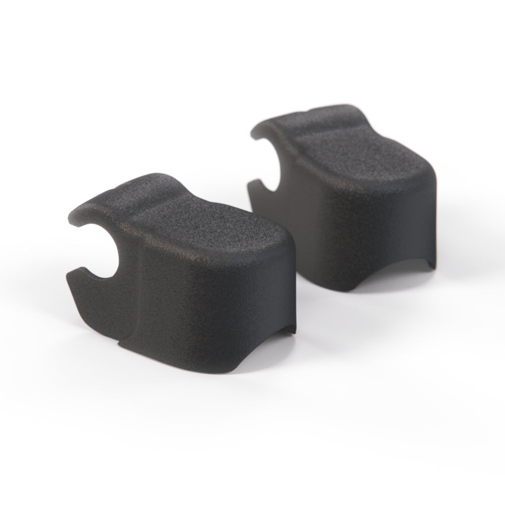 Volvo S70 V70 Headlight Wiper Arm Nut Cover Set of 2 (9126271) — view 2