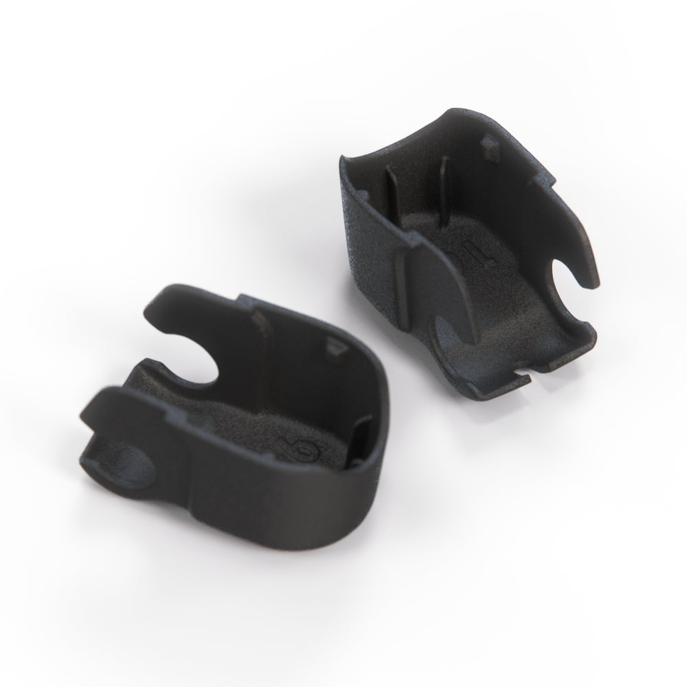 Volvo S70 V70 Headlight Wiper Arm Nut Cover Set of 2 (9126271) — view 3