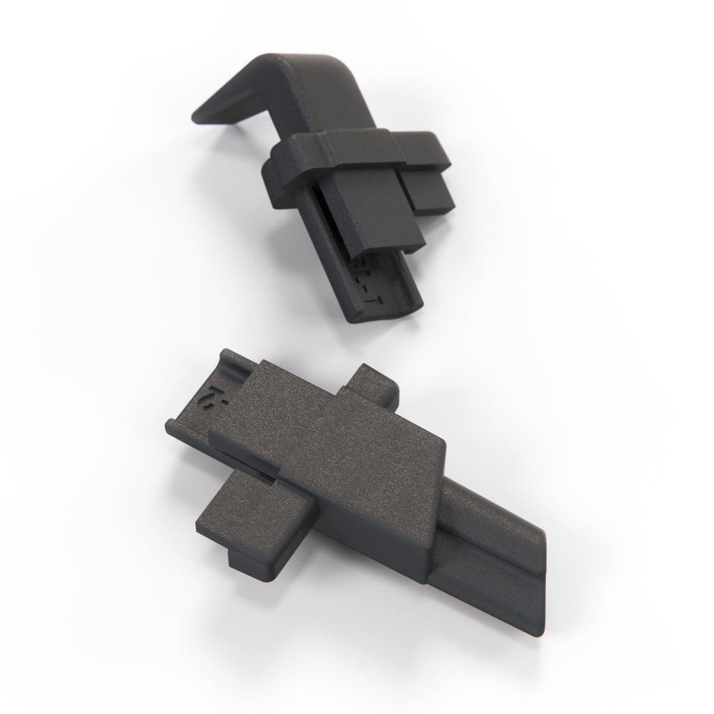 Volvo V50 Cargo Cover Hooks Left or Right Set Black (998200662) — view 2